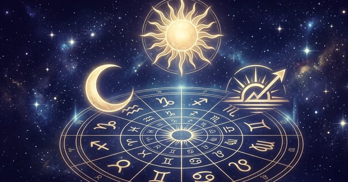 Wielka Trójka w astrologii: Słońce, Księżyc i Ascendent — klucz do zrozumienia Twojego kosmogramu
