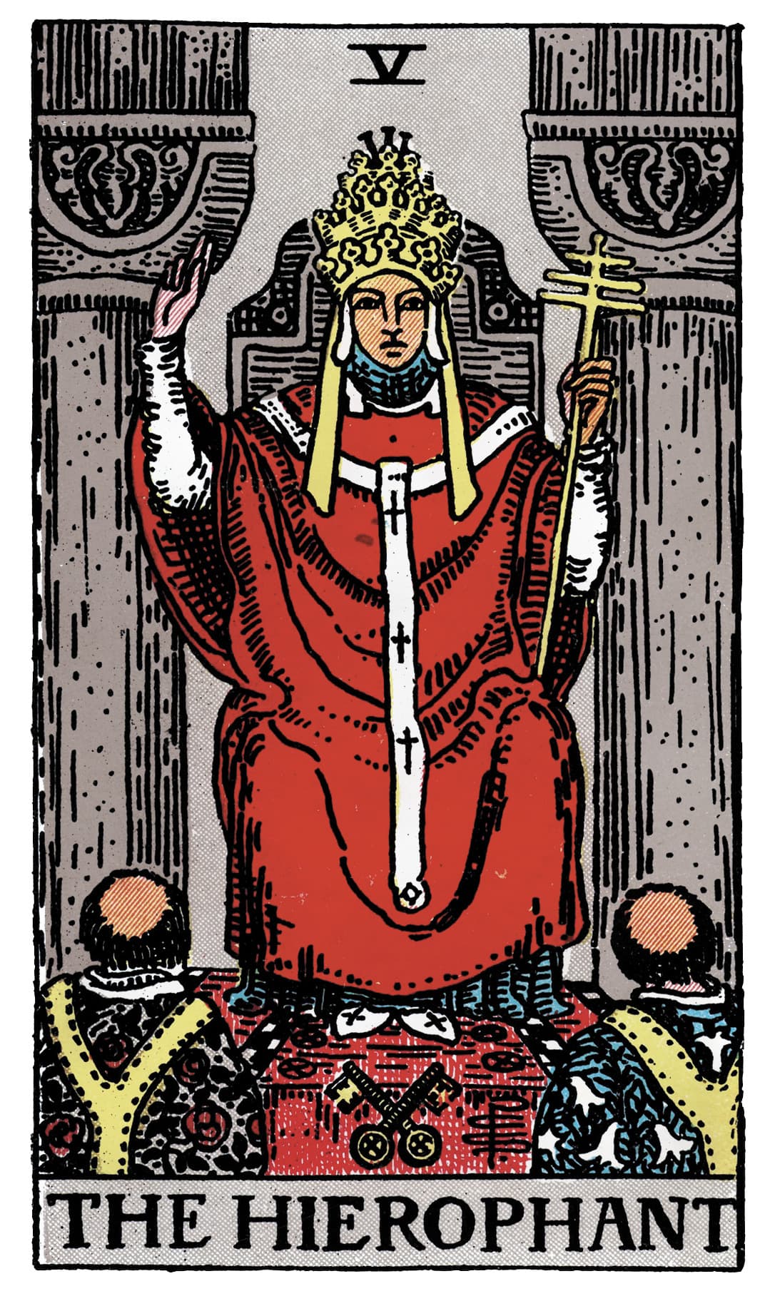 Hierofant — tarot roczny