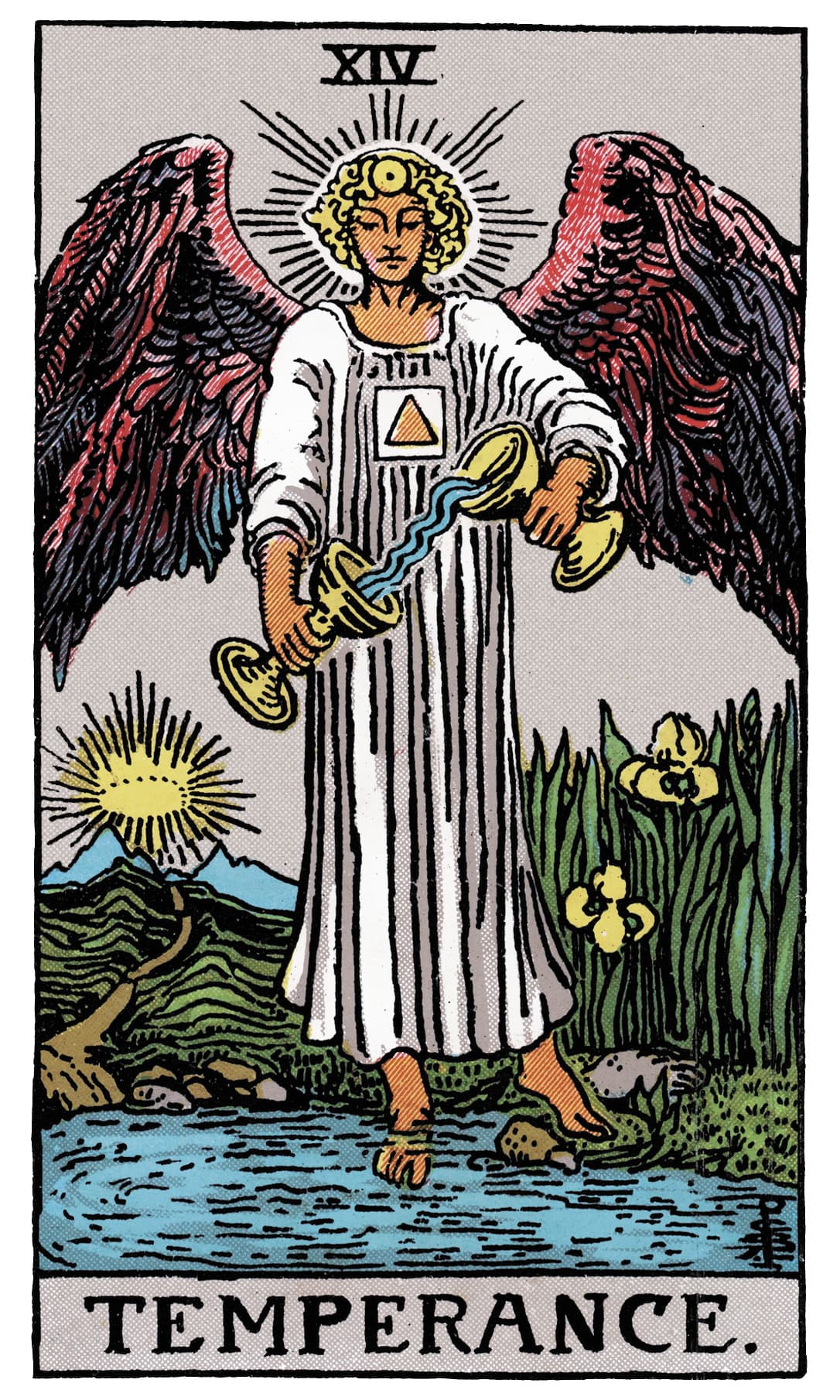 Umiarkowanie — tarot tygodniowy