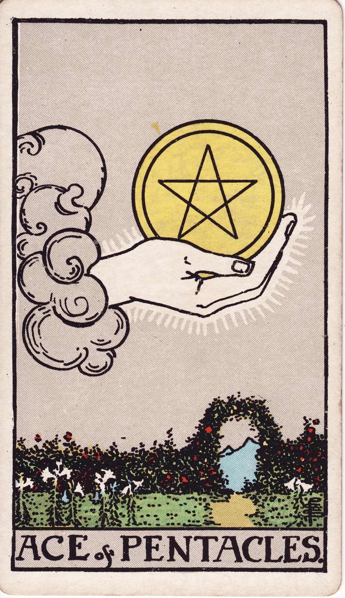 As Pentakli — tarot miesięczny