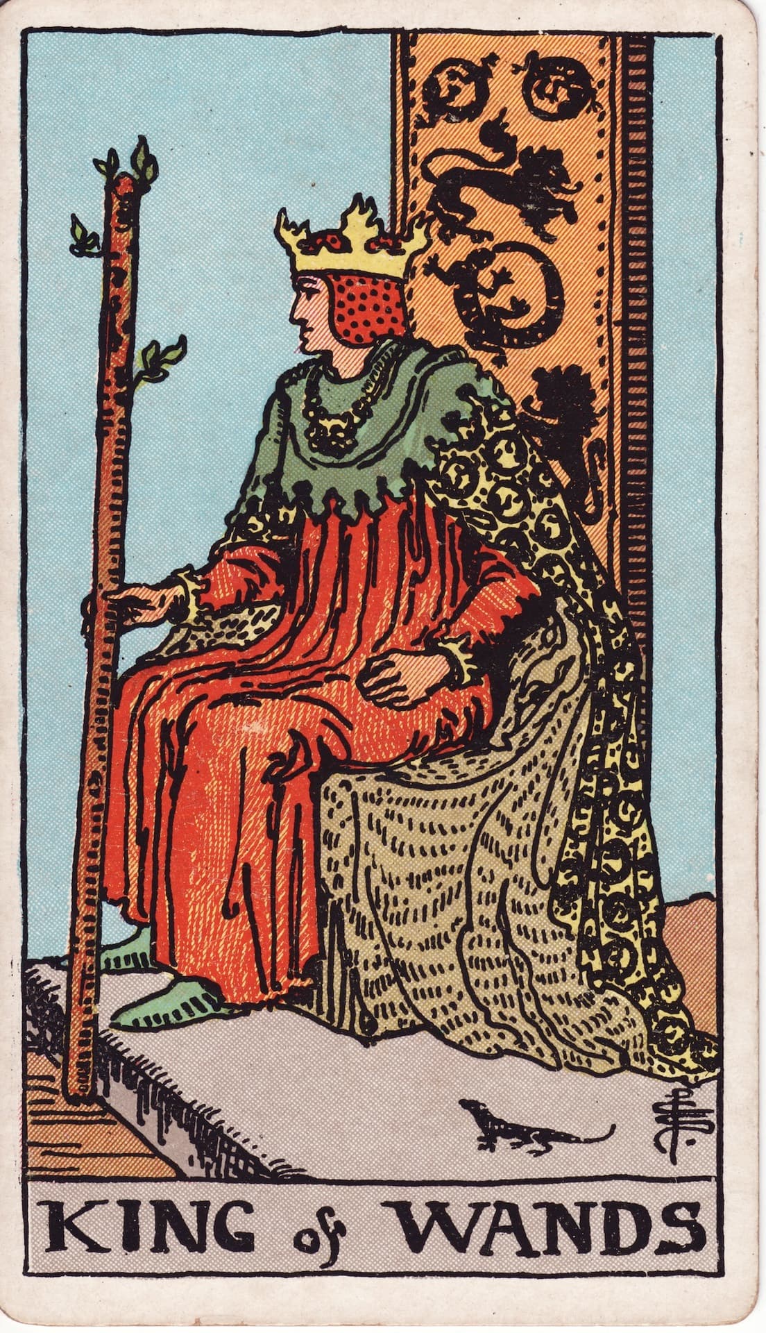 Król Różdżek — tarot tygodniowy